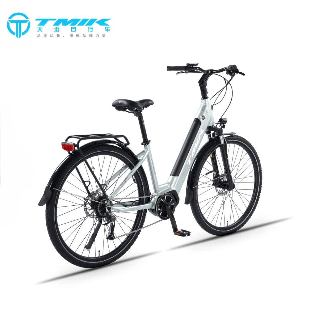 Mic Wholesaler City Women Aluminum Alloy 700c*50c E-Bike Electric Bicycle 36V or 48V 250W or 750W Fat Tire Electric Bike