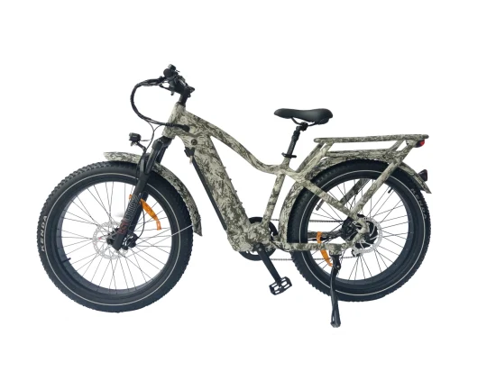 Prix ​​de gros vélo électrique vélo arrière moteur 48V500W/750W montagne vélo électrique haute vitesse 26*4.0 gros pneu vélo électrique